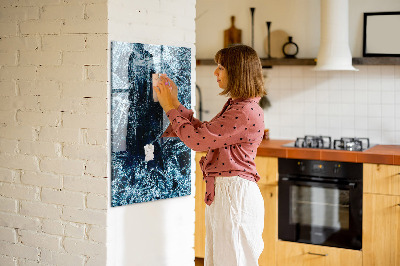 Quadro magnético Uma camada de gelo