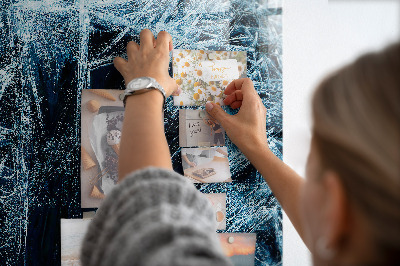 Quadro magnético Uma camada de gelo