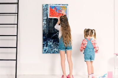 Quadro magnético Uma camada de gelo