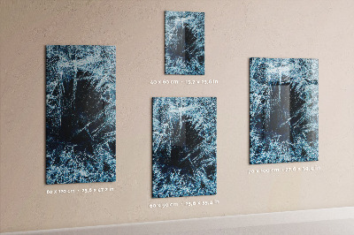 Quadro magnético Uma camada de gelo