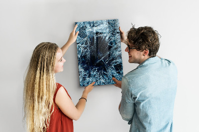 Quadro magnético Uma camada de gelo