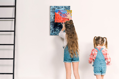 Quadro magnético Uma camada de gelo