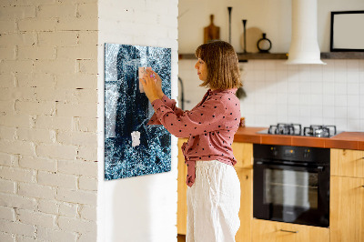 Quadro magnético Uma camada de gelo