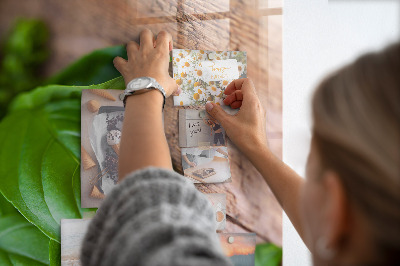 Quadro magnético decorativo Folhas de manjericão