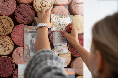 Quadro magnético decorativo Rolhas de vinho