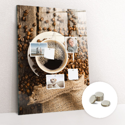 Quadro magnético decorativo Uma xícara de café