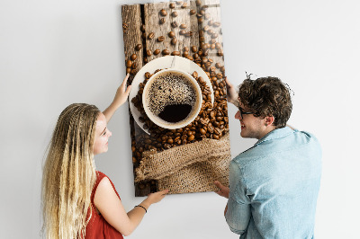 Quadro magnético decorativo Uma xícara de café