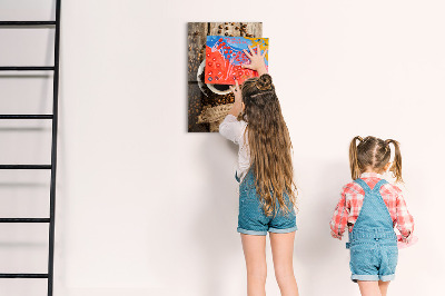 Quadro magnético decorativo Uma xícara de café