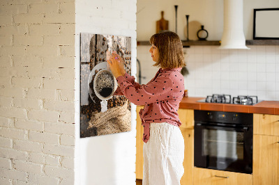 Quadro magnético decorativo Uma xícara de café