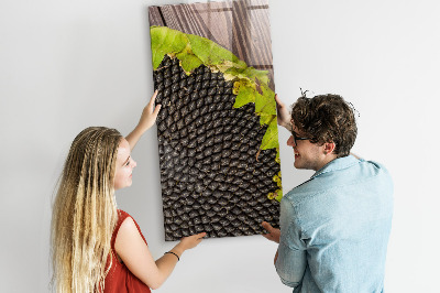 Quadro magnético decorativo Sementes de girassol