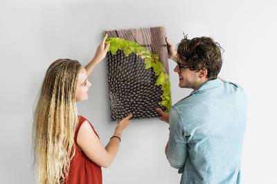Quadro magnético decorativo Sementes de girassol