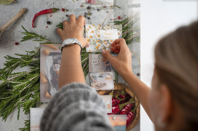 Quadro magnético Ervas