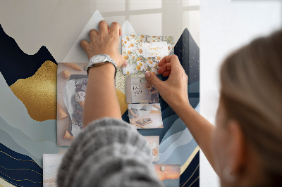 Quadro magnético decorativo Paisagem abstrata