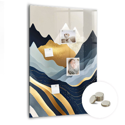 Quadro magnético decorativo Paisagem abstrata