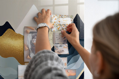 Quadro magnético decorativo Paisagem abstrata