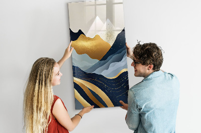 Quadro magnético decorativo Paisagem abstrata