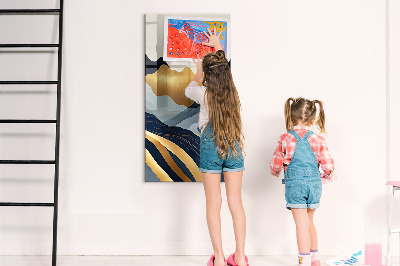 Quadro magnético decorativo Paisagem abstrata