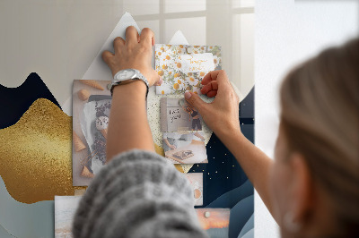 Quadro magnético decorativo Paisagem abstrata