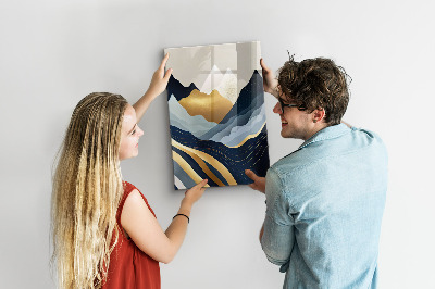 Quadro magnético decorativo Paisagem abstrata