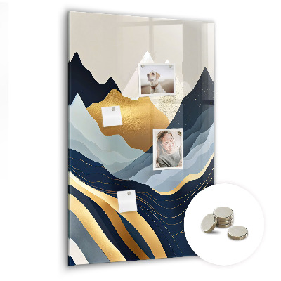 Quadro magnético decorativo Paisagem abstrata