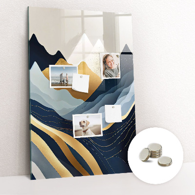 Quadro magnético decorativo Paisagem abstrata