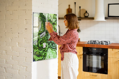 Quadro magnético Alface suculenta