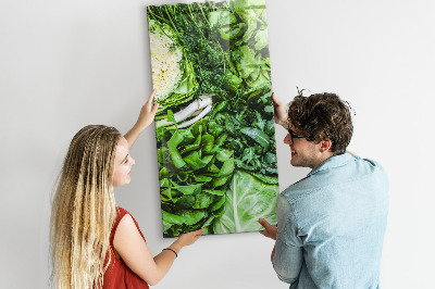 Quadro magnético Alface suculenta