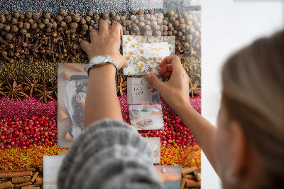 Quadro magnético Fileiras de especiarias