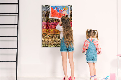 Quadro magnético Fileiras de especiarias