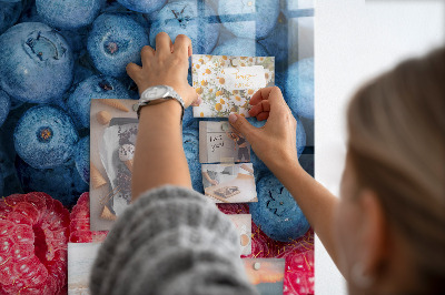 Quadro magnético decorativo Mirtilos e framboesas