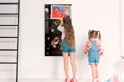 Quadro magnético Uma explosão de sabores