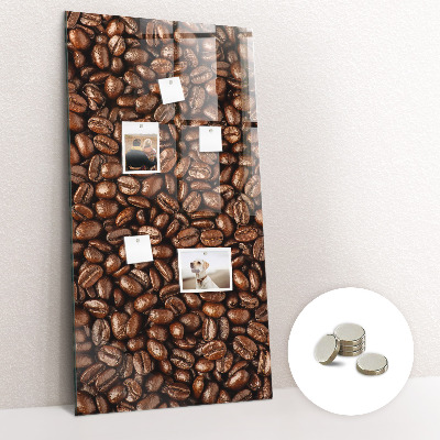 Quadro magnético decorativo Grãos de café