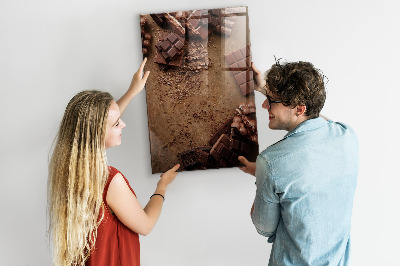 Quadro magnético Barras de chocolate