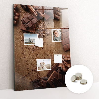 Quadro magnético Barras de chocolate