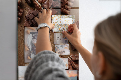 Quadro magnético Barras de chocolate