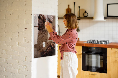 Quadro magnético Barras de chocolate