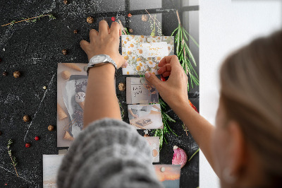 Quadro magnético decorativo Composição de especiarias