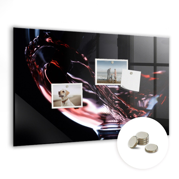 Quadro magnético de parede Taça de vinho