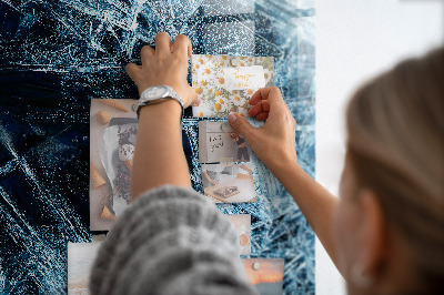 Quadro magnético de parede Parede congelada