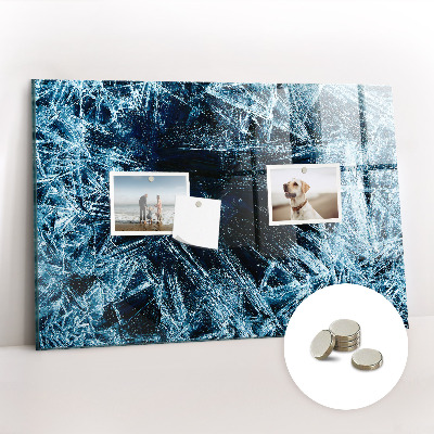 Quadro magnético de parede Parede congelada