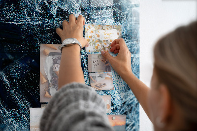 Quadro magnético de parede Parede congelada