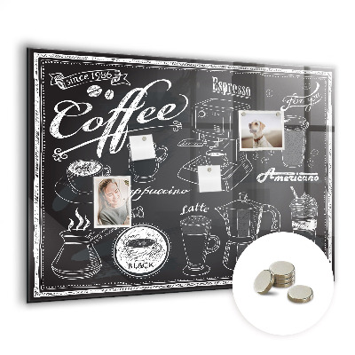 Painel magnético Máquinas de café