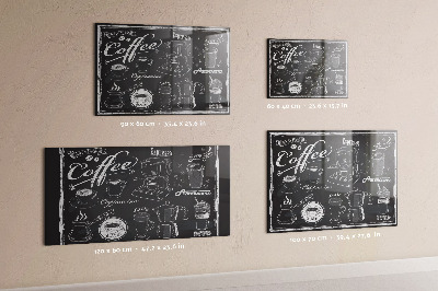 Painel magnético Máquinas de café