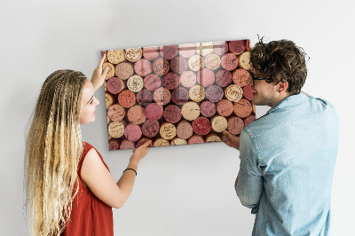 Painel magnético Rolhas de vinho