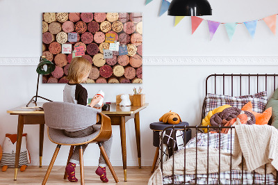 Painel magnético Rolhas de vinho