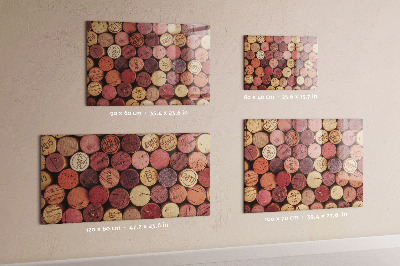 Painel magnético Rolhas de vinho
