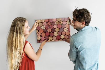 Painel magnético Rolhas de vinho