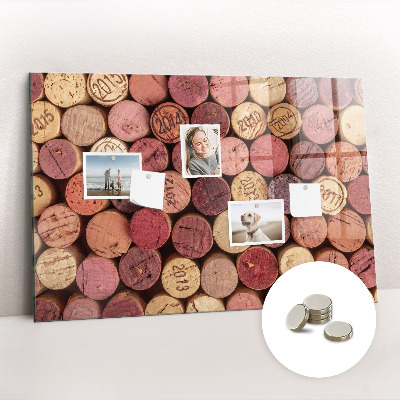 Painel magnético Rolhas de vinho