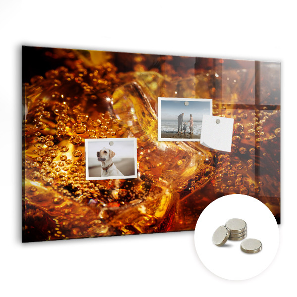 Quadro magnético decorativo Close da bebida