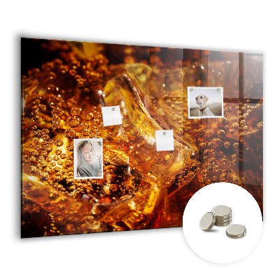 Quadro magnético decorativo Close da bebida